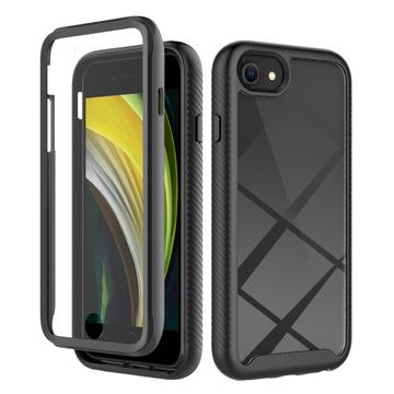iPhone 16e/17e 360 Beskyttelse Cover - Sort / Klar