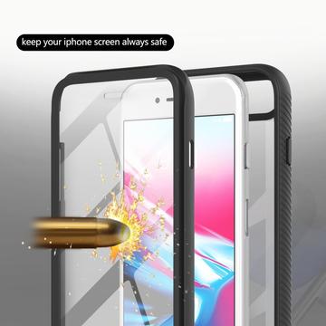 iPhone 16e/17e 360 Beskyttelse Cover - Sort / Klar