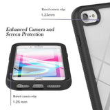 iPhone 16e/17e 360 Beskyttelse Cover - Sort / Klar