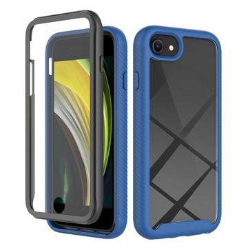 iPhone 16e/17e 360 Beskyttelse Cover - Blå / Klar
