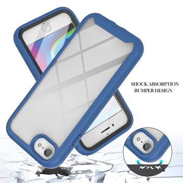 iPhone 16e/17e 360 Beskyttelse Cover - Blå / Klar