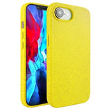 iPhone 16e/17e Biologisk Nedbrydeligt Cover - Gul