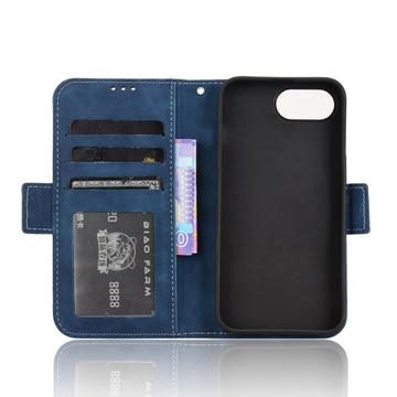 iPhone 16e/17e Kortholder Pung Etui - Blå