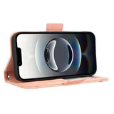 iPhone 16e/17e Kortholder Pung Etui - Pink