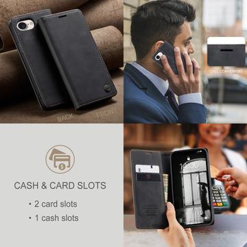 iPhone 16e/17e Caseme 013 Series Pung - Sort