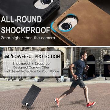 iPhone 16e/17e Caseme 013 Series Pung - Sort