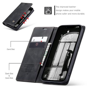 iPhone 16e/17e Caseme 013 Series Pung - Sort