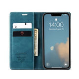 iPhone 16e/17e Caseme 013 Series Pung - Blå