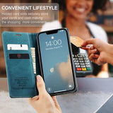iPhone 16e/17e Caseme 013 Series Pung - Blå