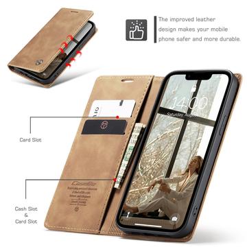iPhone 16e/17e Caseme 013 Series Pung - Brun