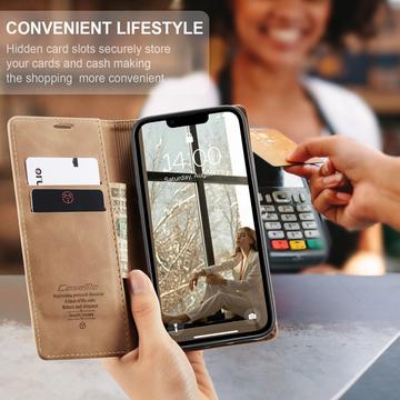 iPhone 16e/17e Caseme 013 Series Pung - Brun