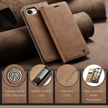 iPhone 16e/17e Caseme 013 Series Pung - Brun