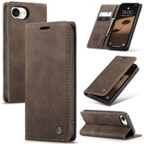 iPhone 16e/17e Caseme 013 Series Pung - Kaffe