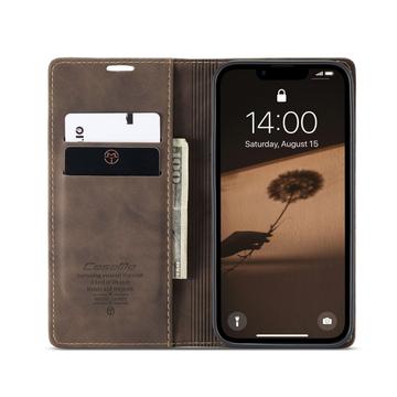 iPhone 16e/17e Caseme 013 Series Pung - Kaffe