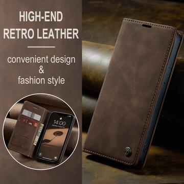 iPhone 16e/17e Caseme 013 Series Pung - Kaffe