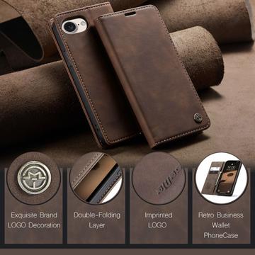 iPhone 16e/17e Caseme 013 Series Pung - Kaffe