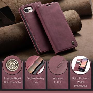 iPhone 16e/17e Caseme 013 Series Pung - Vinrød