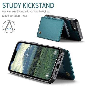 iPhone 16e/17e Caseme C22-etui RFID-kortpung - grøn