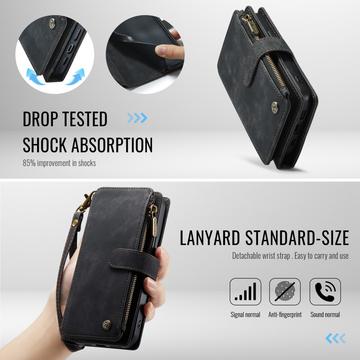 iPhone 16e/17e Caseme C30 Multifunktionel Pung - Sort