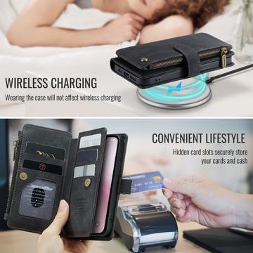 iPhone 16e/17e Caseme C30 Multifunktionel Pung - Sort