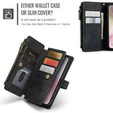 iPhone 16e/17e Caseme C30 Multifunktionel Pung - Sort