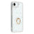iPhone 16e/17e CrystalGlow Hybrid Cover med Ringholder - stjerner / gennemsigtig
