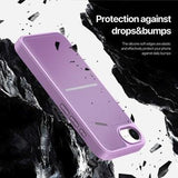 iPhone 16e/17e Dux Ducis Rafi II Magnetisk cover med kickstand og kortholdere - Lilla