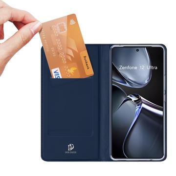 Asus Zenfone 12 Ultra Dux Ducis Skin Pro Flip Cover - Blå