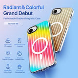 iPhone 16e/17e Dux Ducis Zest Gradient Cover - MagSafe-kompatibel - Guld
