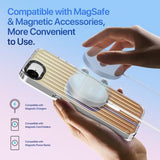 iPhone 16e/17e Dux Ducis Zest Gradient Cover - MagSafe-kompatibel - Guld
