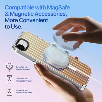 iPhone 16e/17e Dux Ducis Zest Gradient Cover - MagSafe-kompatibel - Guld