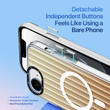 iPhone 16e/17e Dux Ducis Zest Gradient Cover - MagSafe-kompatibel - Guld