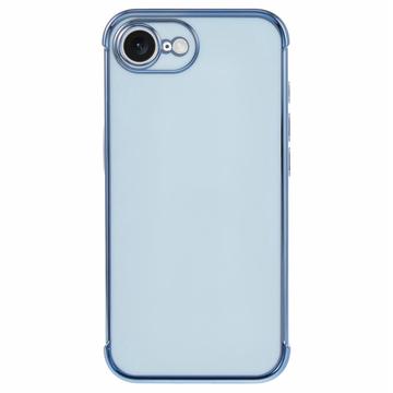 iPhone 16e/17e Galvaniseret Stødsikkert TPU Cover - Blå