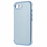 iPhone 16e/17e Galvaniseret Stødsikkert TPU Cover - Blå