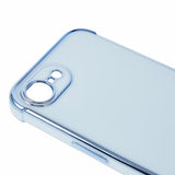 iPhone 16e/17e Galvaniseret Stødsikkert TPU Cover - Blå