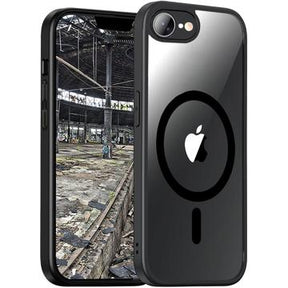 iPhone 16e/17e JT Berlin Pankow Hybrid MagSafe Cover - sort / klar