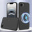 iPhone 16e/17e Liquid Silikone Cover - MagSafe Kompatibel - Sort