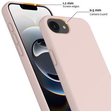 iPhone 16e/17e Liquid Silikone Cover - MagSafe Kompatibel - Pink