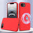 iPhone 16e/17e Liquid Silikone Cover - MagSafe Kompatibel - Rød