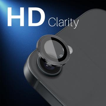 iPhone 16e/17e Northjo kameralinsebeskyttelsessæt - sort