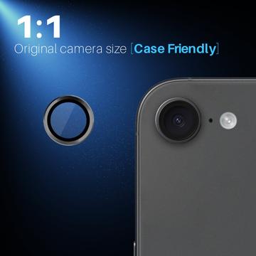 iPhone 16e/17e Northjo kameralinsebeskyttelsessæt - sort