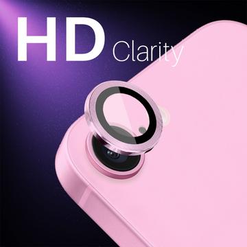 iPhone 16e/17e Northjo Kameralinsebeskyttersæt - Pink