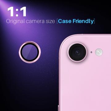 iPhone 16e/17e Northjo Kameralinsebeskyttersæt - Pink