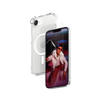 iPhone 16e/17e PanzerGlass Care Fashion 3-i-1-pakke - Klar