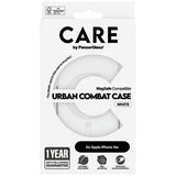 iPhone 16e/17e PanzerGlass Care Urban Combat Cover - MagSafe-kompatibel - Hvid