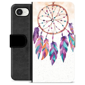 iPhone 16e Premium Flip Cover med Pung - Drømmefanger
