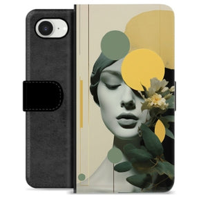 iPhone 16e Premium Flip Cover med Pung - Vintage Stemning