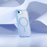 iPhone 16e/17e Puro Gradient Hybrid Cover - MagSafe-kompatibelt - Blå