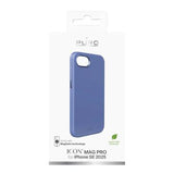 iPhone 16e/17e Puro Icon Mag Pro Silikone Cover - Blå