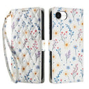 iPhone 16e/17e Rhombisk Blomsterpung - farverige blomster